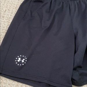 UA wounded warrior project medium shorts